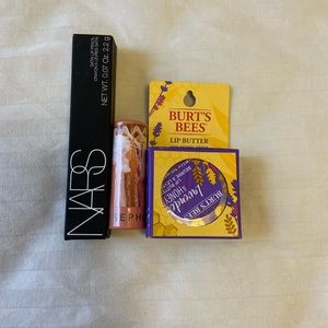 Bundle of Lip Products (NARS, Sephora, and Burt’s Bees)